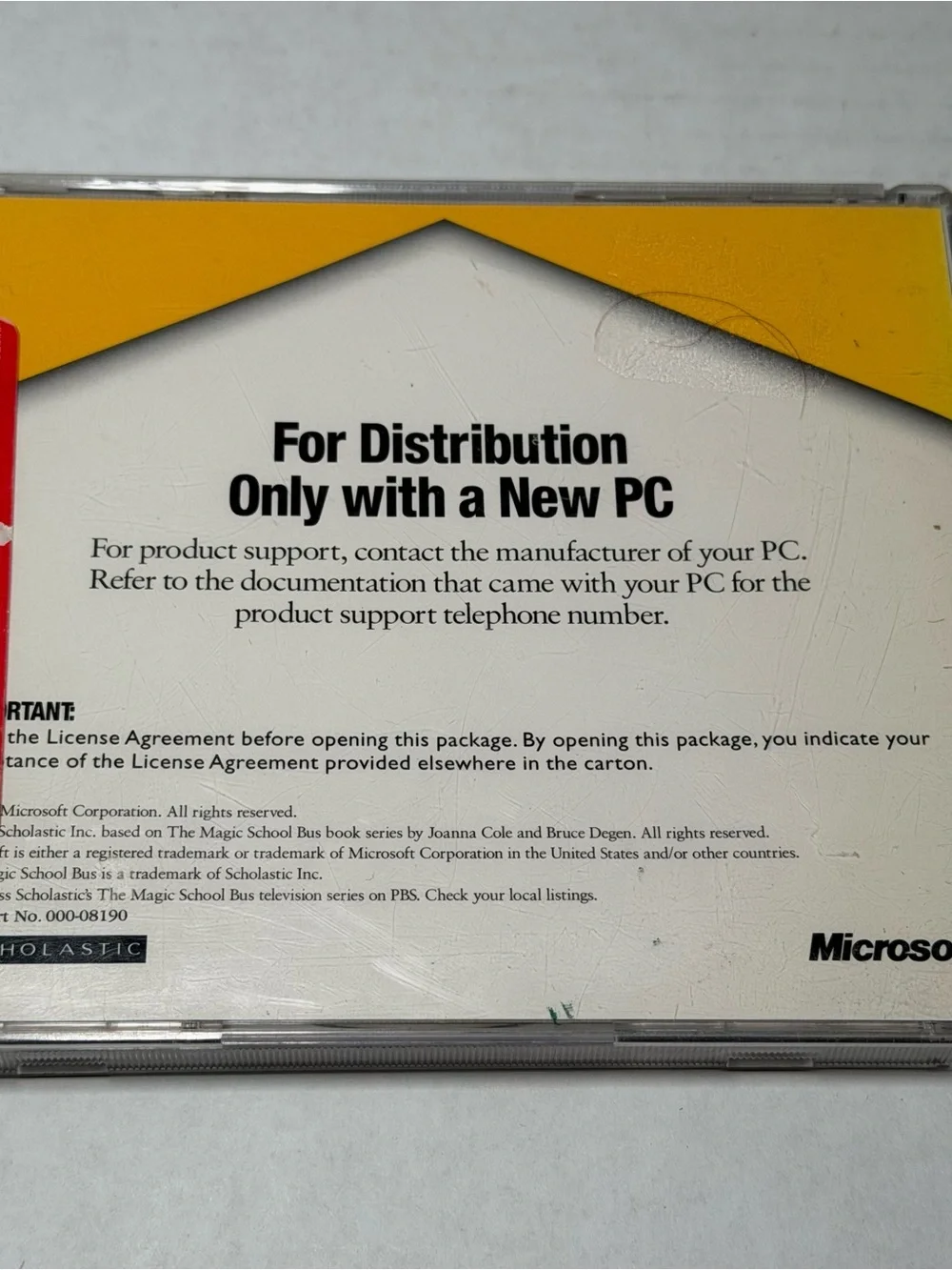 Vintage Magic School Bus Explores the Solar System PC Computer Game 90s